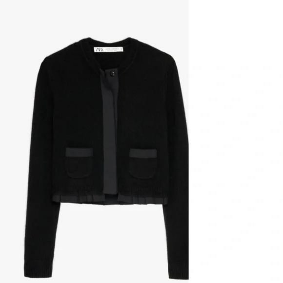 ZARA 100% CASHMERE JACKET LIMITED EDITION - Picture 4 of 8